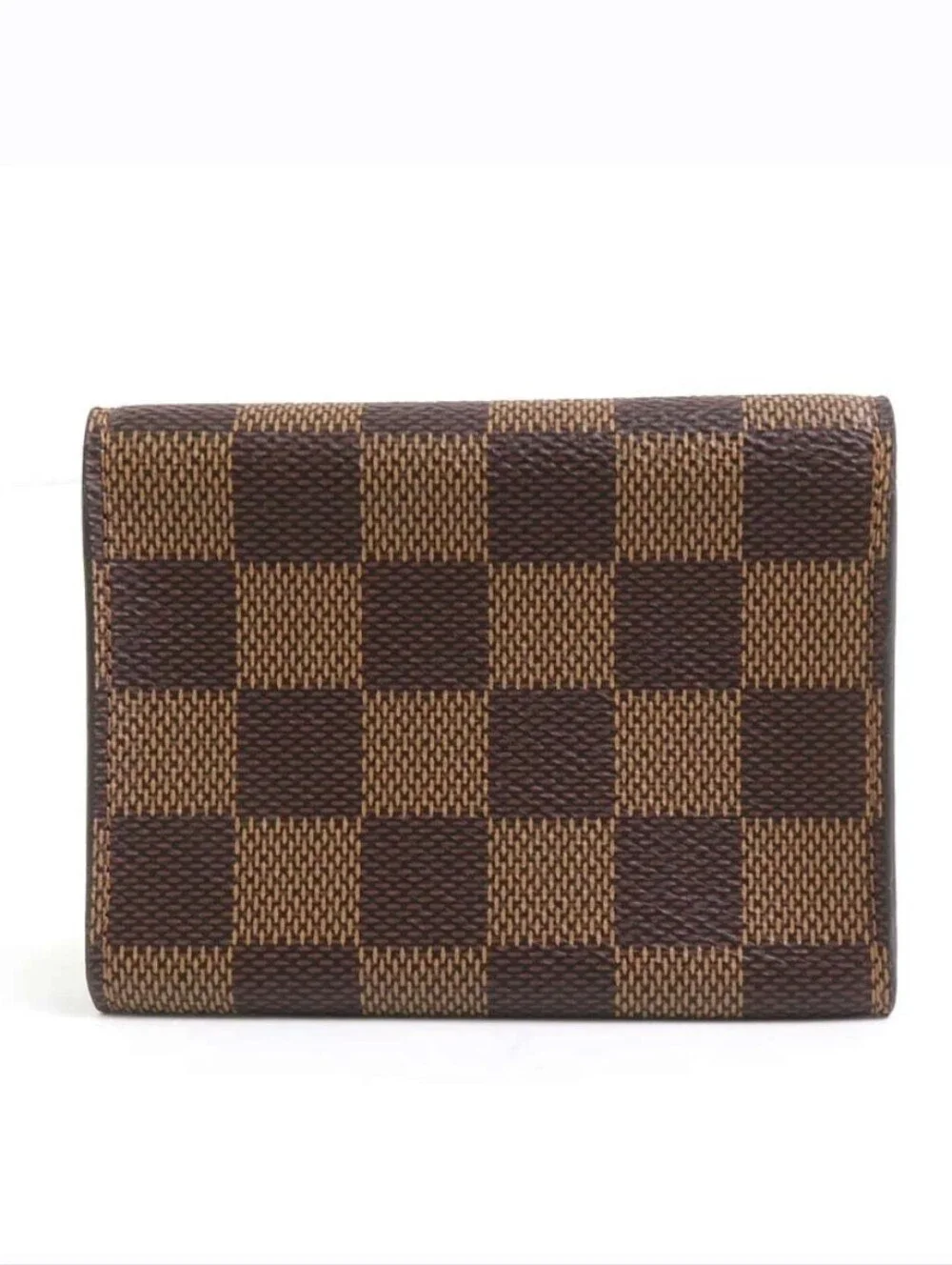 Like New!!! Louis Vuitton Damier Ebene Envelope Card Holder CASE
